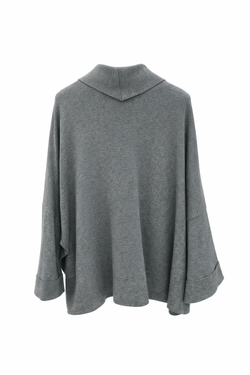 ITALY K (LARA) кардиган (оверсайз) - серый