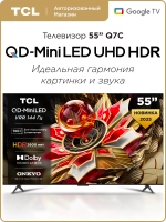 Телевизор 55" Q7C QD-Mini LED 4K HDR Google TV