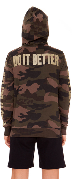 Женская теннисная куртка Hydrogen Do It Better FZ Hoodie - Green
