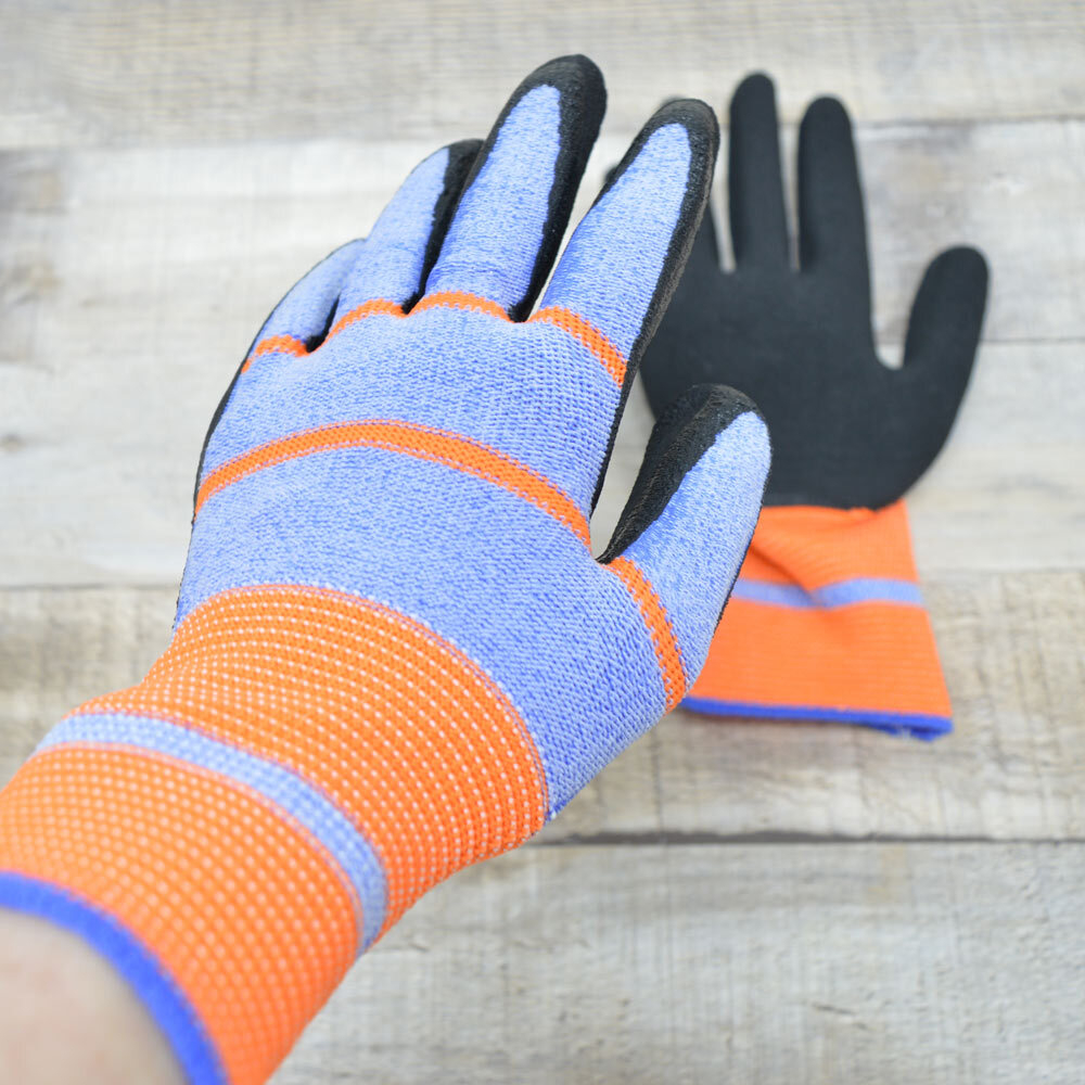 Перчатки хозяйственные с нитриловым обливом, 42г