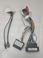 Комплект рамки с разъёмами 10" Jeep Grand Cherokee WK2 2013-2022 взамен 8.4" экрана (большая рамка) - Car-Smart 9564F3