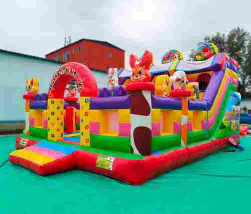 Коммерческий надувной батут «Весёлая компания 2»,  8*6*5 м