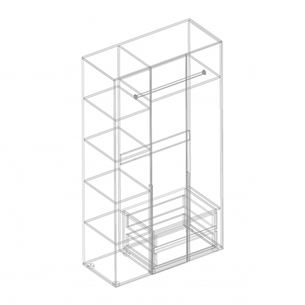 Вита Шкаф 3-х дверный