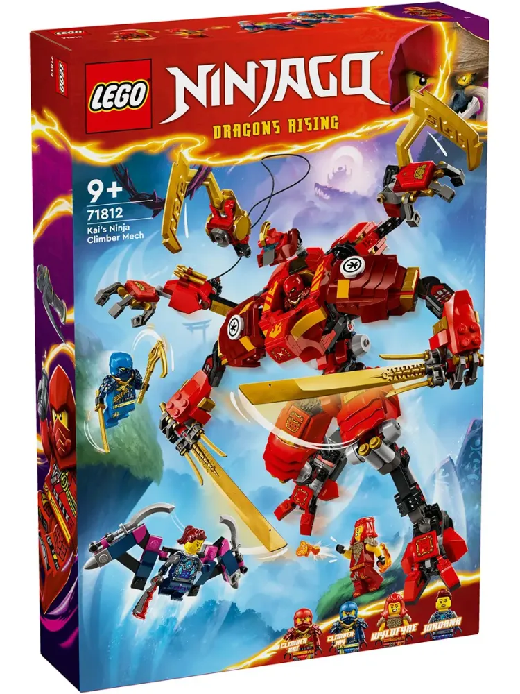 Конструктор NINJAGO 71812 Робот ниндзя-альпинист