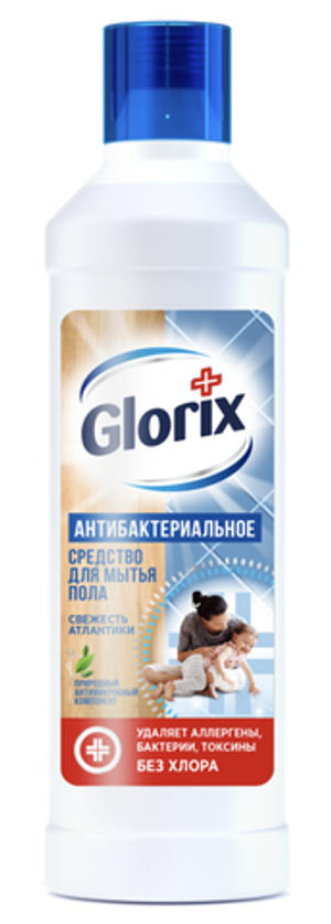 Средство для мытья полов Glorix Свежесть атлантики 1 л