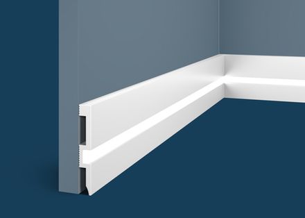 Плинтус Ecopolymer, 80x12 мм