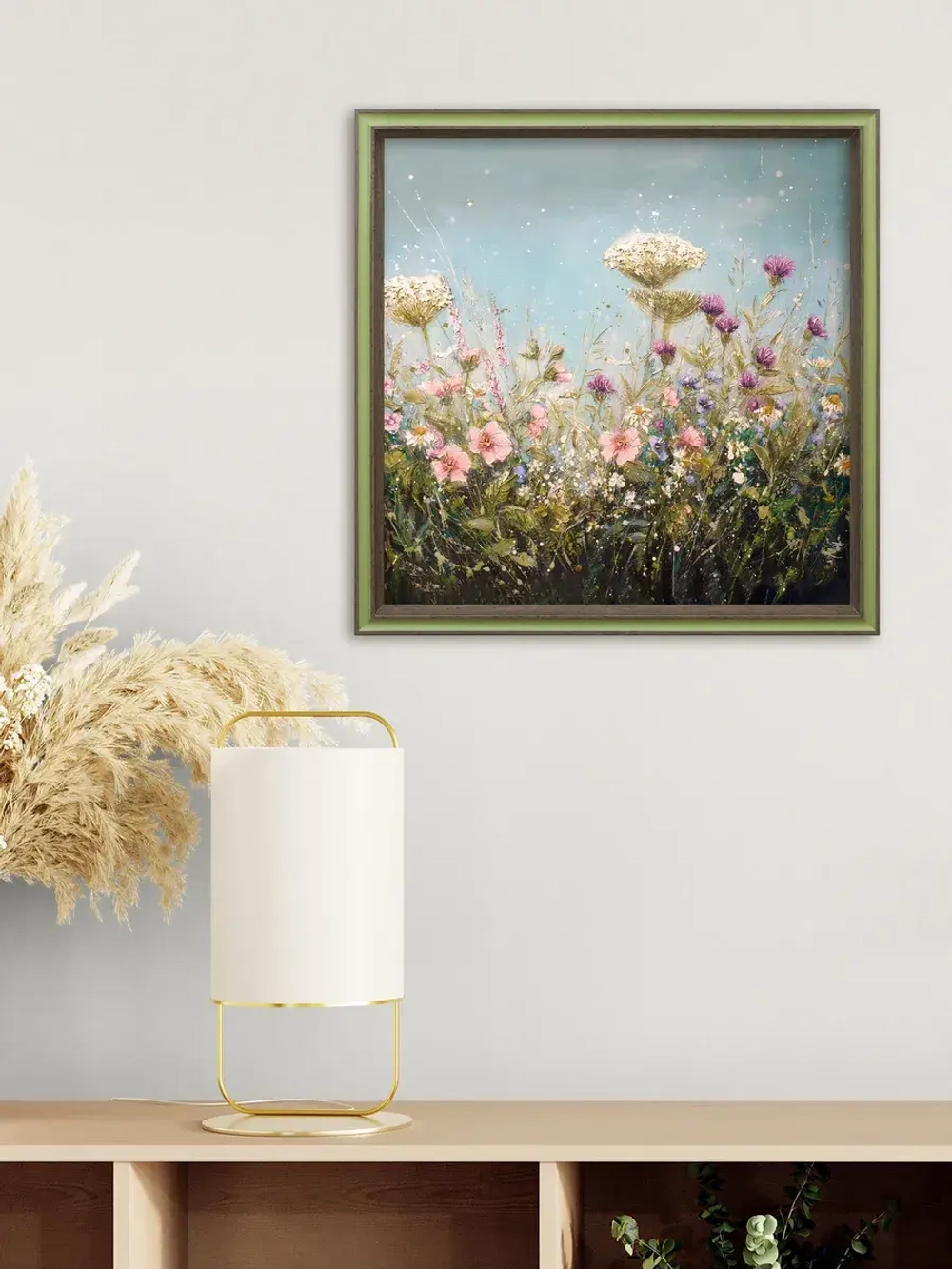 Картина на стену интерьерная на холсте 43х43 см