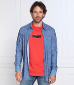 рубашка tech GUESS - голубой(M2YH60 WEPV0)