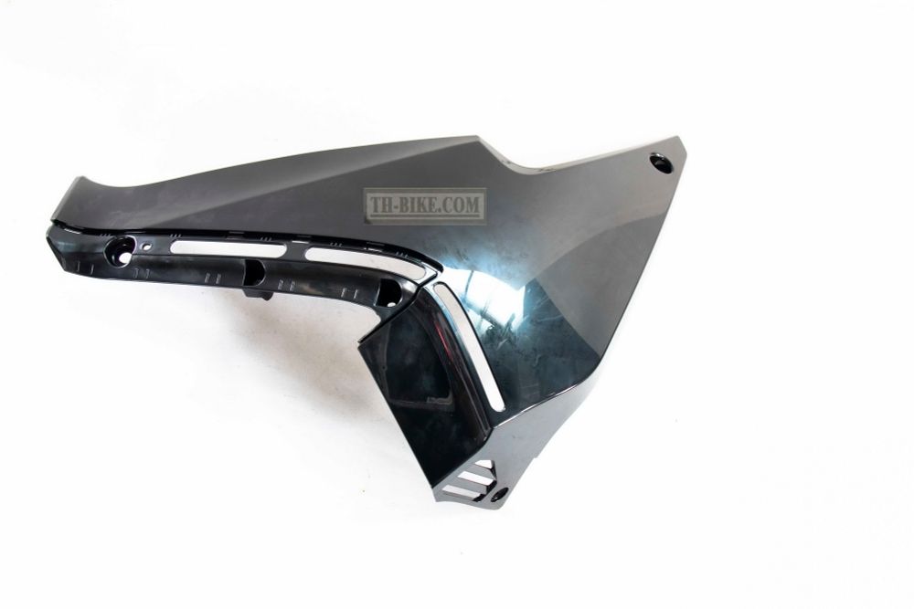 19040-KZZ-J00ZD. SHROUD, L. FR. Fairing Honda Rally250, BLACK *NH1*, No labels