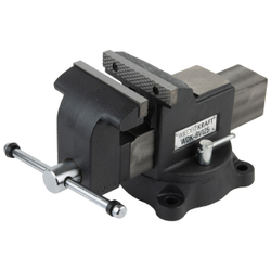 WDK-BV125 Профессиональные слесарные тиски поворотные с наковальней 125 мм