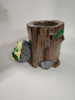 Кашпо органайзер Ежик лежит