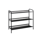 ПОДСТАВКА ДЛЯ ОБУВИ ЗМИ ЖЕНЕВА 23 3-ПОЛКИ ЧЕРНЫЙ Ж23Ч