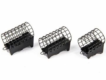 Набор металлических фидерных кормушек FC M1 ТОЧНЫЙ ЗАБРОС РЕКА 80г 100г 120г 3шт. коробочная версия