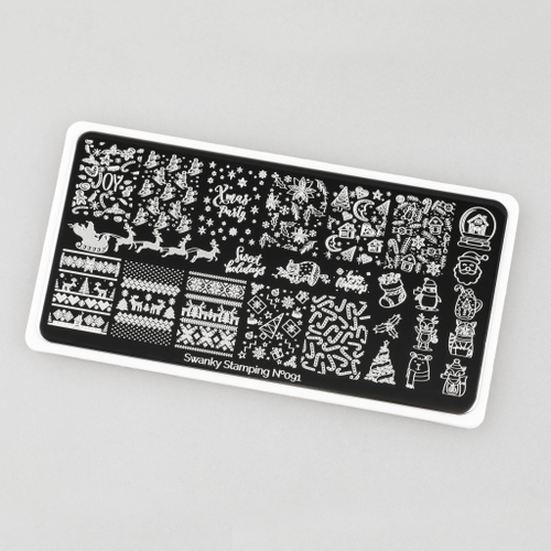 Swanky Stamping Пластина 091