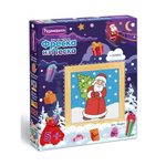 Фреска из цветного песка "Дед Мороз" (Развивашки)