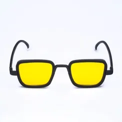 Очки солнцезащитные "Мастер К.", uv 400, 14 х 14 х 4.5 см, линза 3.5 х 5 см, жёлтые