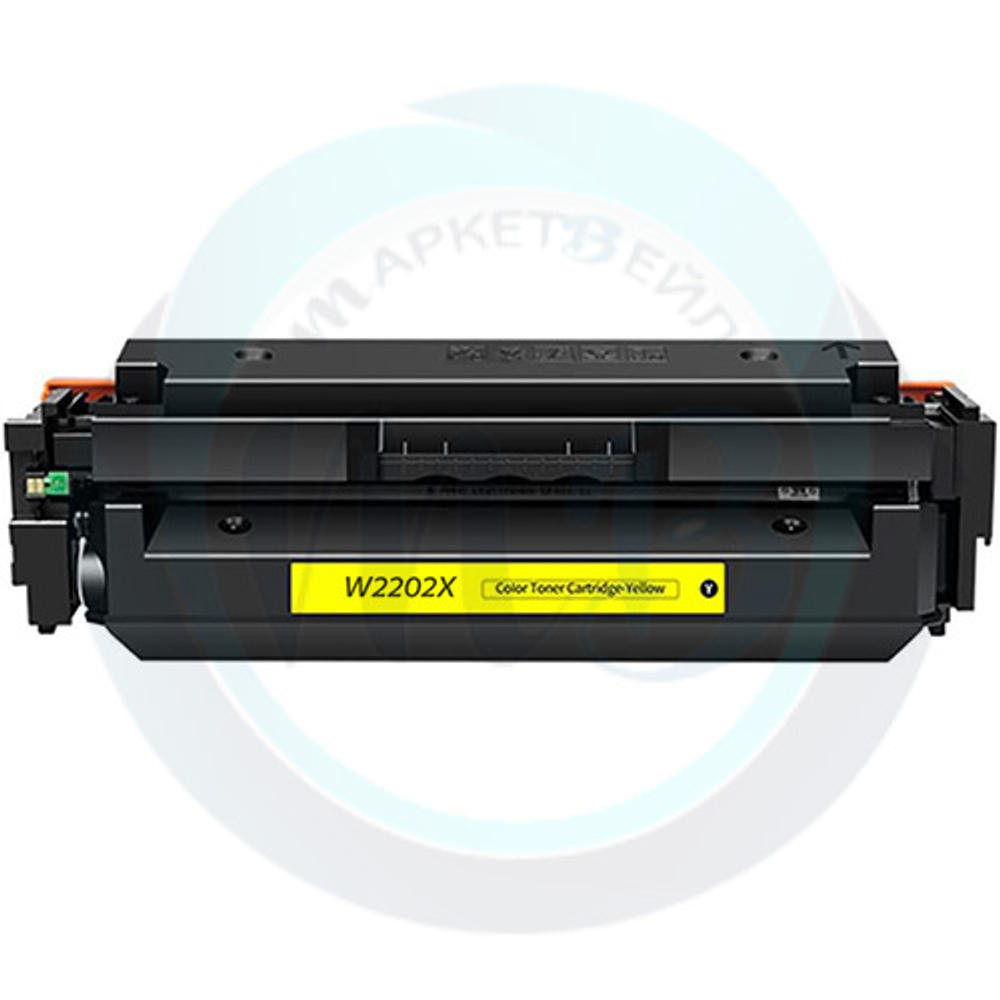 Картридж UNITON, аналог HP W2202X для Color LJ Pro 4202/4302 желтый, БЕЗ ЧИПА! Premium