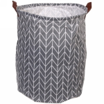 Корзина для белья круглая «Зигзаг» 44*34 см