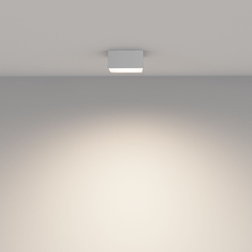 Светильник потолочный светодиодный Maytoni   C032CL-12W3K-SQ-W