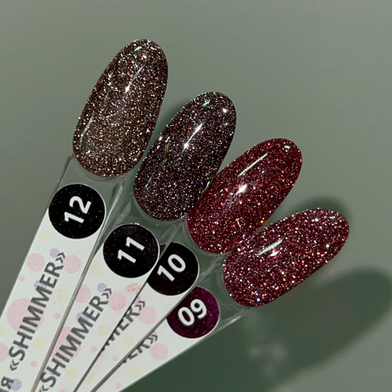 Гель-лак ТМ &quot;HIT gel&quot; №10 Shimmer, 9 мл