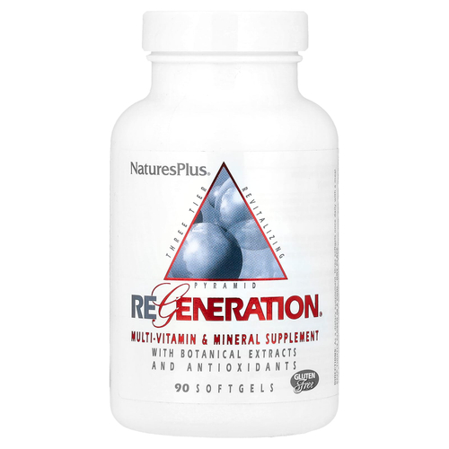 NaturesPlus, Regeneration®, мультивитаминная и минеральная добавка, 90 мягких таблеток