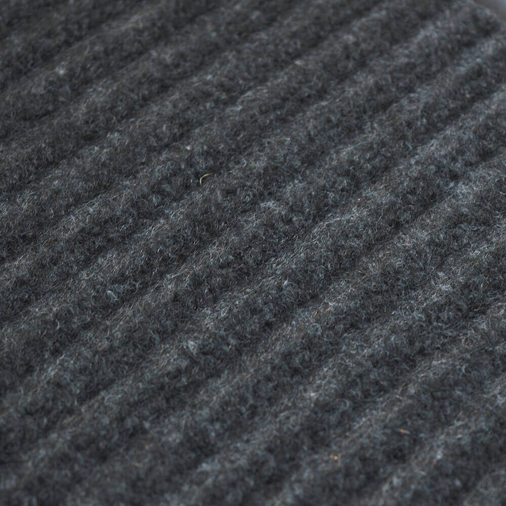 Коврик 120*180см влаговпитывающий ребристый, серый