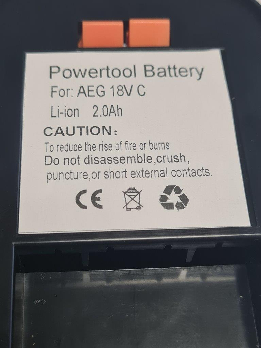 Ремонт аккумулятора AEG 18V Li-Ion