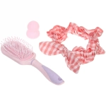 Набор косметический с повязкой и спонжем»Beauty Home», цвет микс, 13,5*25*4см