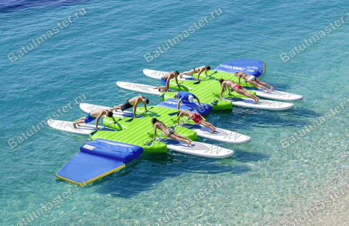 Элемент аквапарка «ЗигЗаг»,  5×4×0,5 м