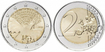 Франция 2 евро, 2015 70 лет окончанию Второй Мировой войны UNC