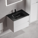Тумба с раковиной Sancos Libra 70 см LB70W белый глянец
