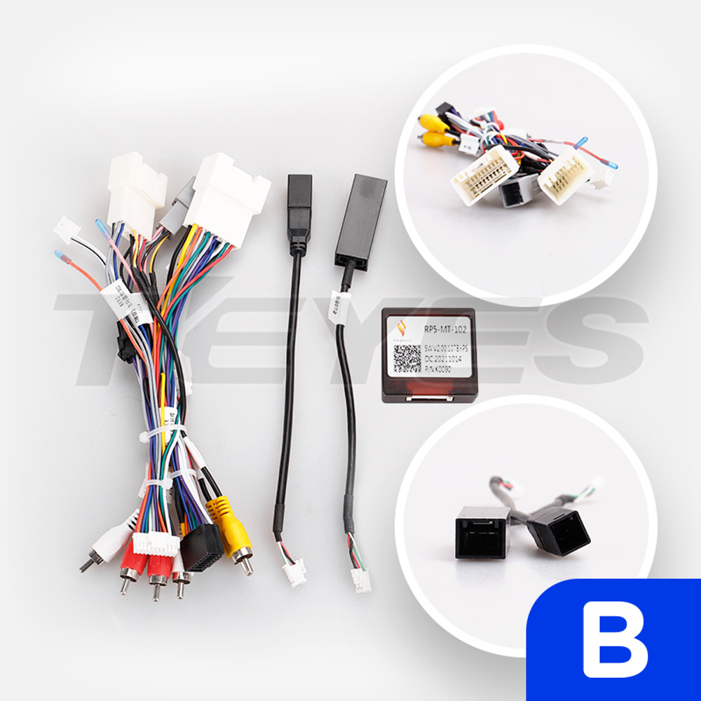 Комплект рамки с разъёмами 9" Mitsubishi Outlander 3 П.руль, любой климат - Car-Smart 7263R9