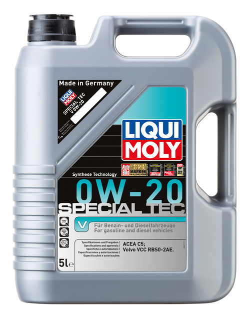Масло Liqui Moly Special Tec V 0W20 SN C5 (5л) синтетика