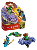 Конструктор Лего Ниндзяго Ния против элементального монстра 71849 | LEGO Ninjago Nya Mutation Monster Spinner 49 дет 6+