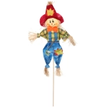 Фигура садовая «Пугало - Кузя» 50 (70) см ДоброСад