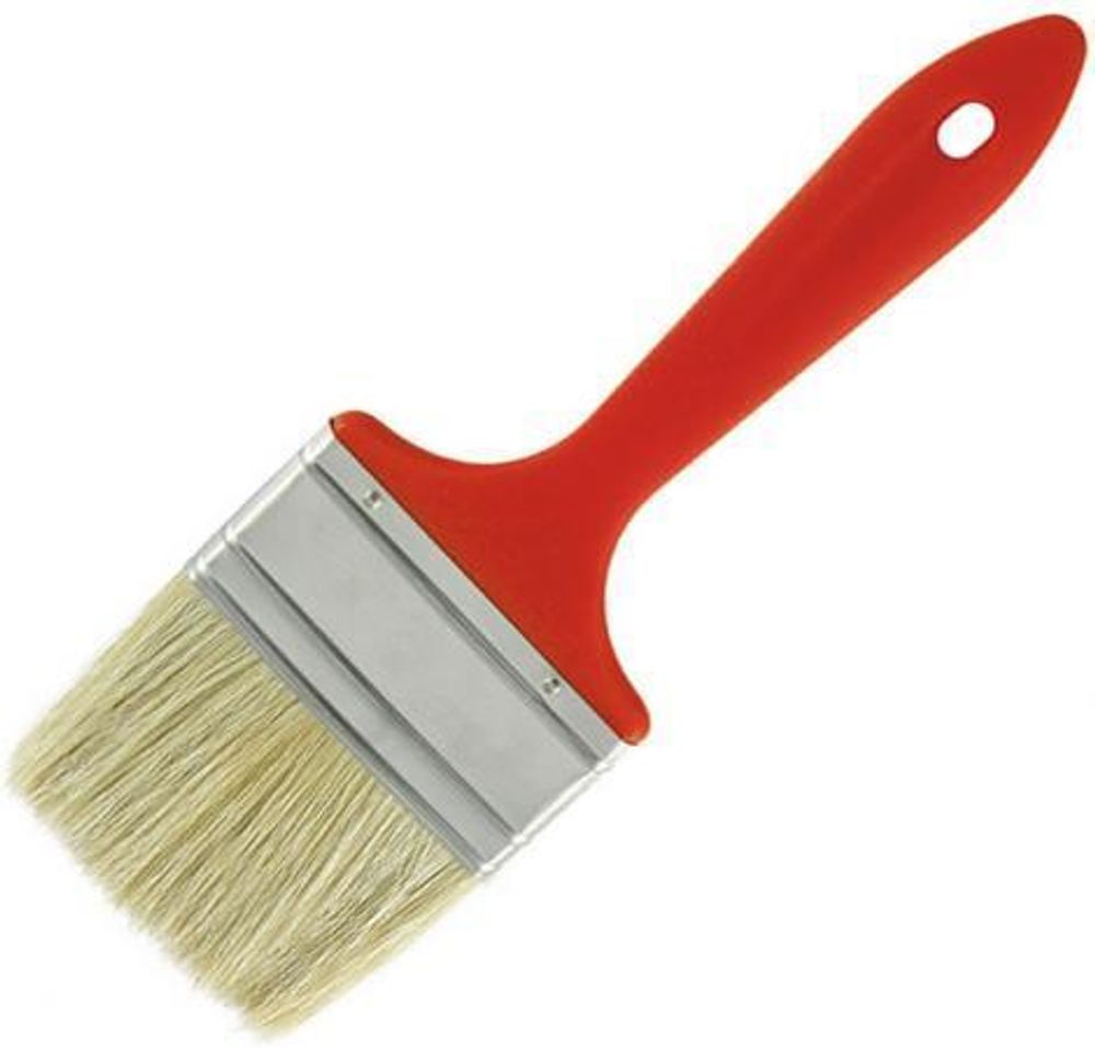 Кисть плоская ШАБАШКА пластиковая ручка