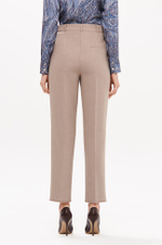 31182 Брюки женские (пепельно-бежевый)