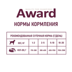 Влажный корм AWARD для взрослых собак паштет из говядины с бататом 400г