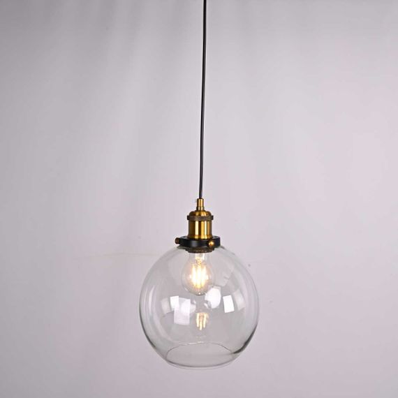 Подвесной светильник Imperium Loft Clear Glass Sphere Cloche 191634-22