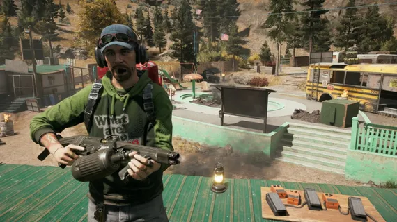 PS4 Far Cry 5 Deluxe Edition (Б/У, Полностью на русском языке, CUSA-05848)