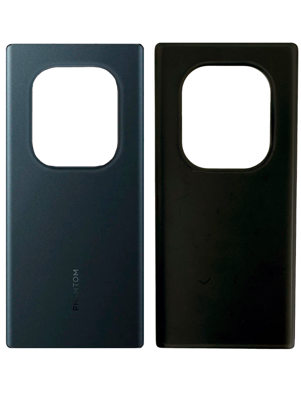Задняя крышка для Tecno Phantom X2 черная (Black) без стекла камеры