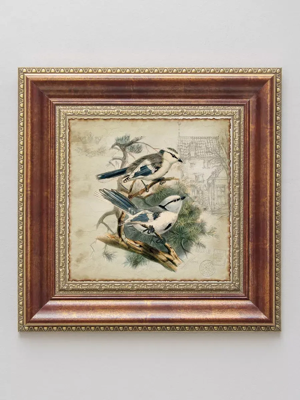 Картина на стену интерьерная на холсте 30х30 см