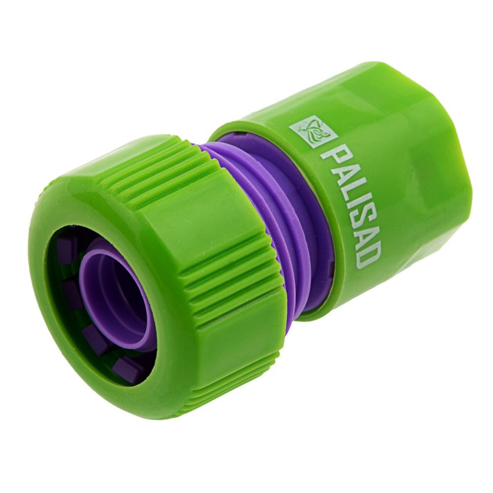 Соединитель быстросъемный для шланга 3/4 Palisad, 66160