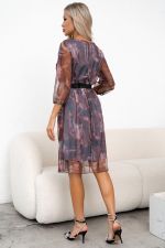 Платье Тутси (коричневый) Р11-1236 Nikol