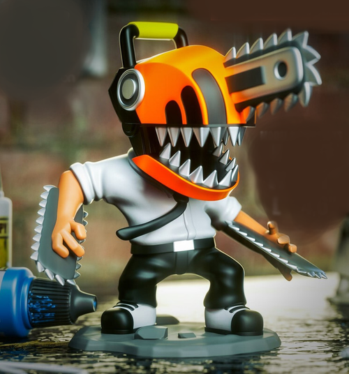 Denji Дэнджи Chibi Funko POP Человек бензопила Chainsaw Man Коллекционная Фигурка Аниме