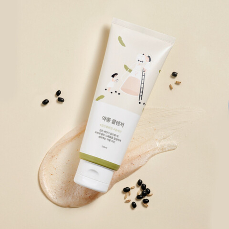 Round lab Soybean CLEANSER Пенка для умывания на основе соевых бобов