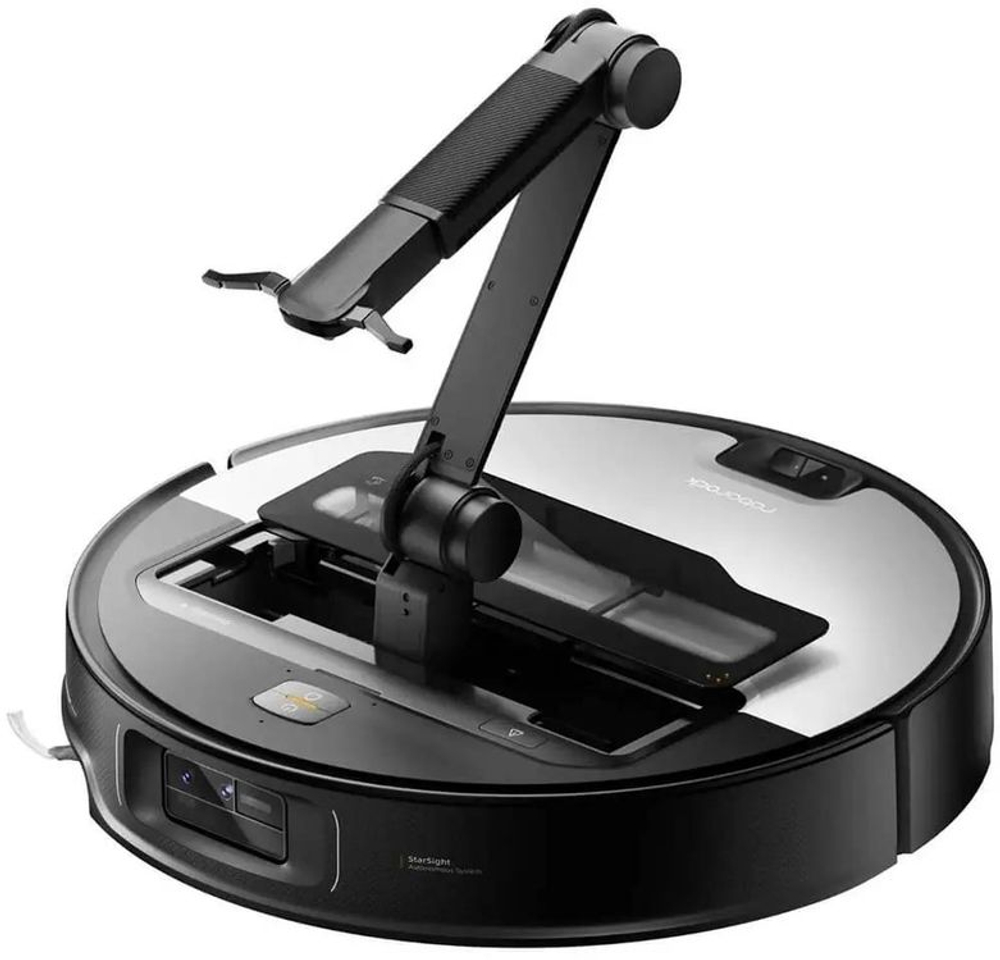 Робот-пылесос ROBOROCK Saros Z70, 65Вт, серебристый/черный [sz7002-02]