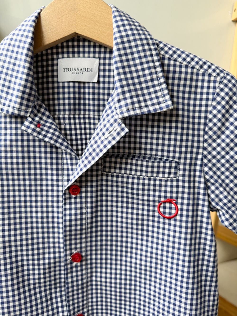 Новый хлопковый костюм Trussardi, 92