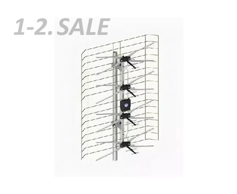 Антенна сетка активная наружная без б/п и усил-я(ДМВ,DVB-T2)