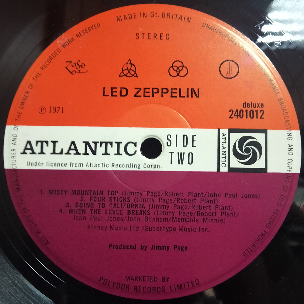 Led Zeppelin / Led Zeppelin IV (Untitled) (LP)